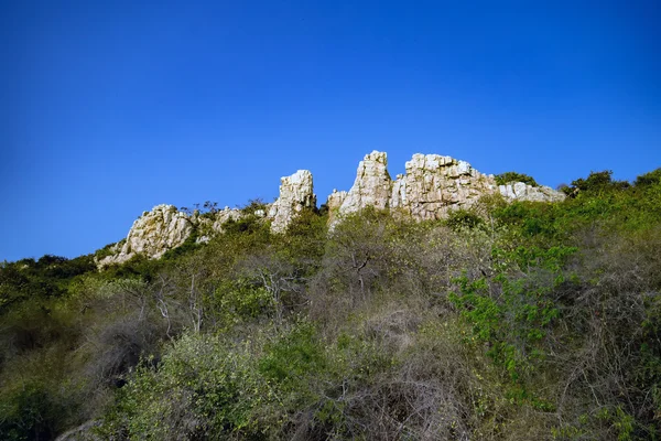 Natureza de montanha de rocha. — Fotografia de Stock