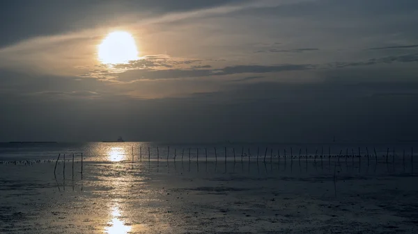 Crepúsculo mar en Tailandia — Foto de Stock