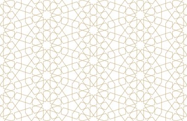 Otantik Arap tarzında kusursuz orjinal desen.