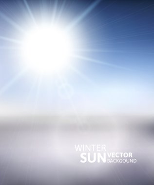 bulanık dağ, mavi gökyüzü