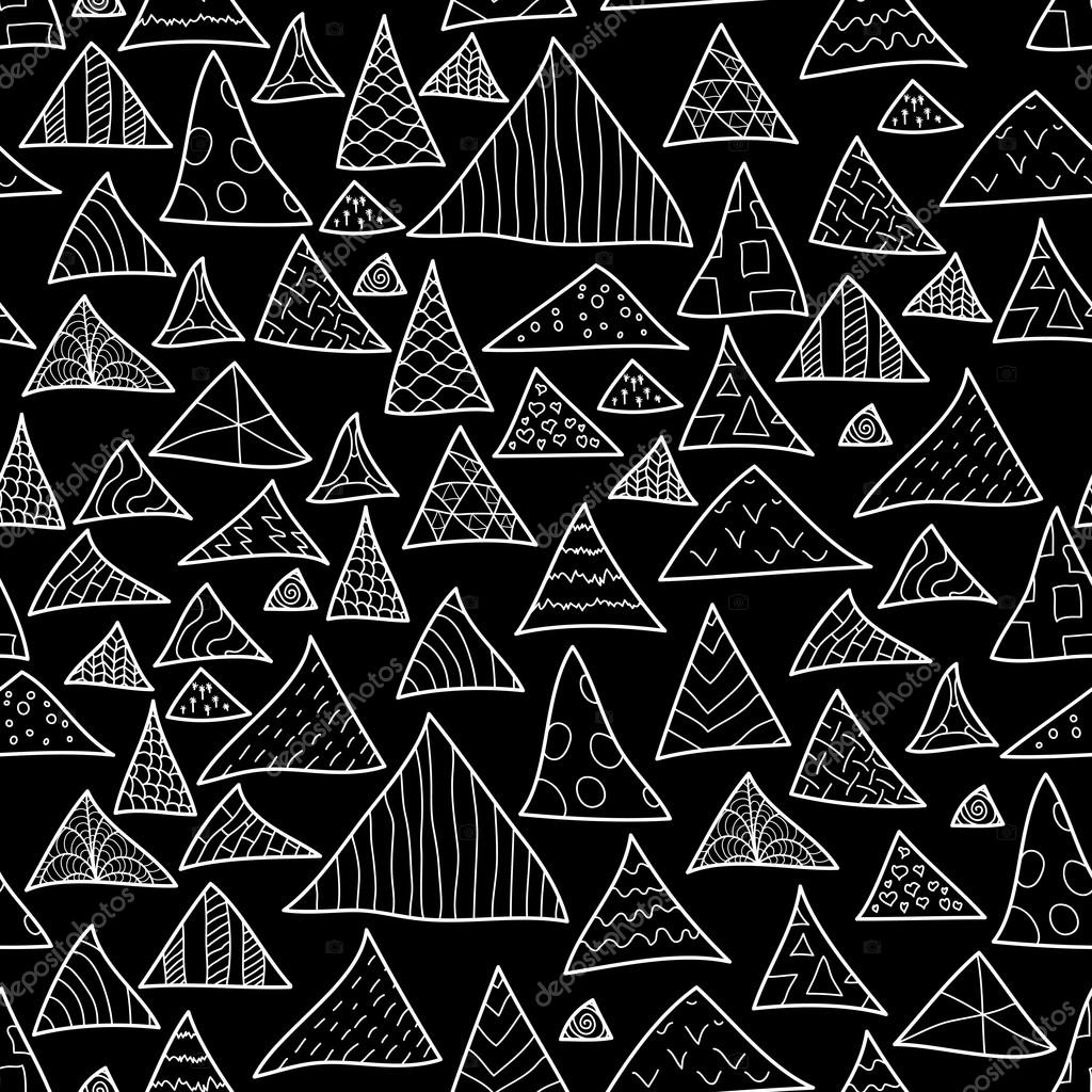 Black and white hipster pattern — Stock Vector © sidmay 53814007