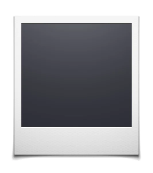 Beyaz arka plan üzerinde izole retro fotoğraf çerçevesi