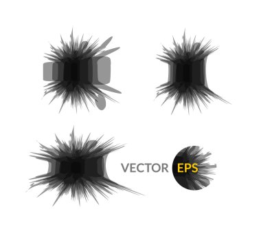 banner tasarım şablonu, dijital sulu boya leke spot mürekkep patlama ayarla