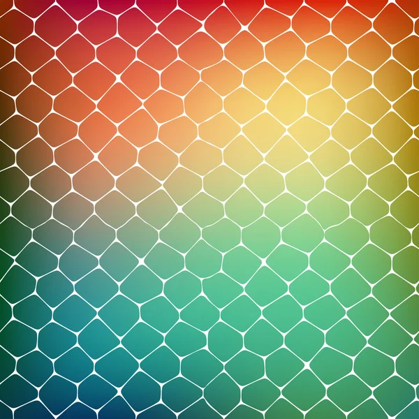 Абстрактный фон цветных клеток — стоковый вектор