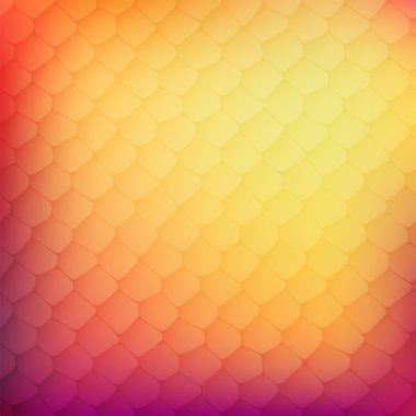 Abstract background of colored cells clipart