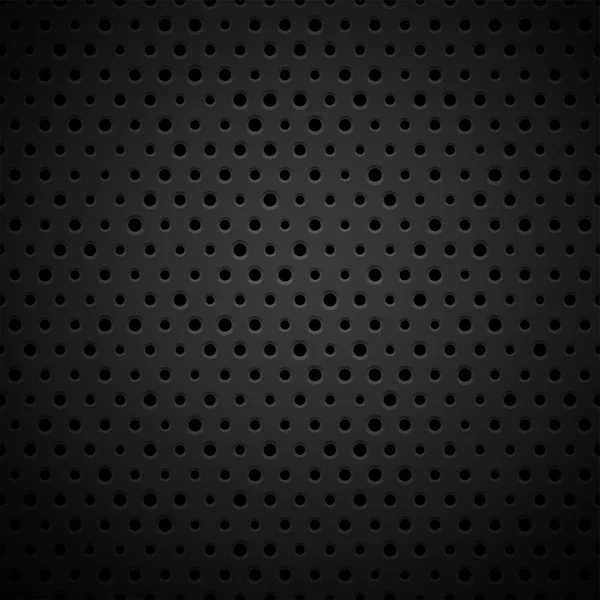 Metal or plastic texture with holes — 图库矢量图片