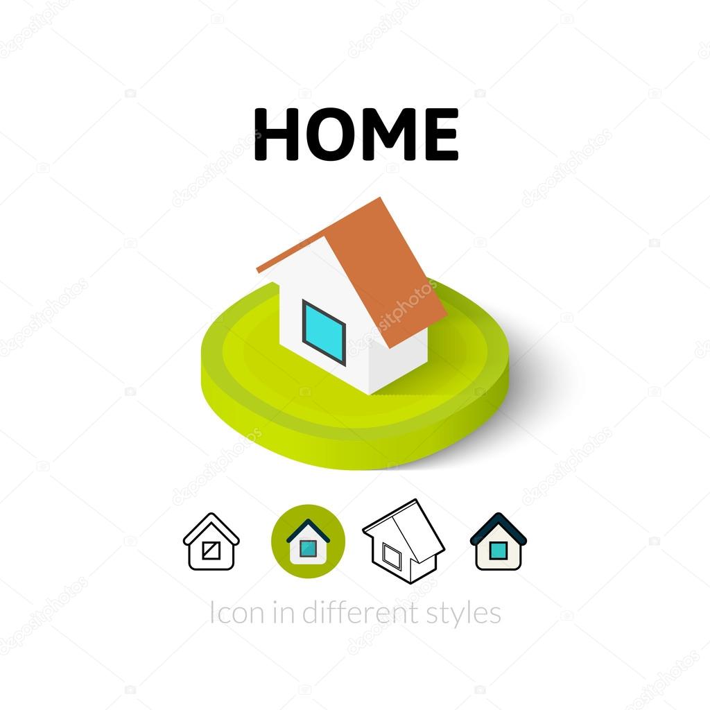Home icon in different style