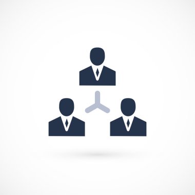 El sıkışma soyut logosu