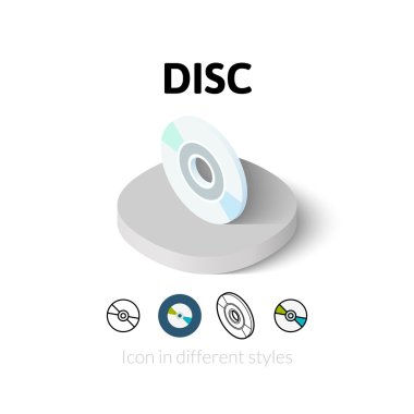 Disk simgesine farklı tarzı