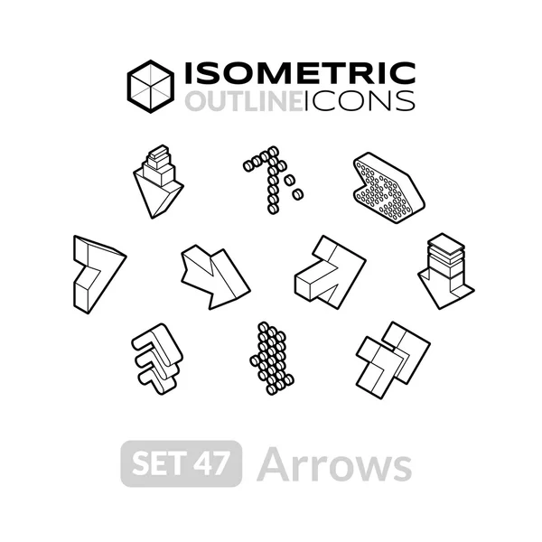 100,000 Isometric arrows Vector Images | Depositphotos