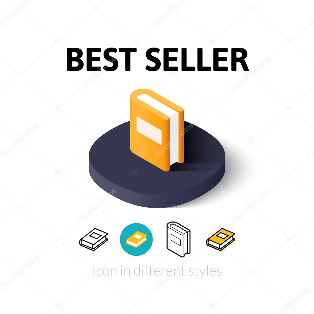 Best seller icon in different style