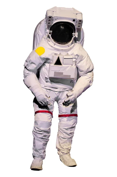 Traje de astronauta sobre fondo blanco Imagen De Stock