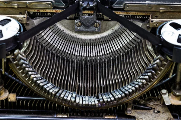 Máquina de escribir Vintage primer plano —  Fotos de Stock