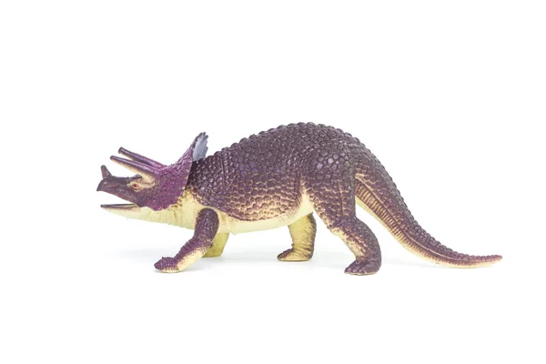 Hračka dinosaurus Triceratops — Stock fotografie