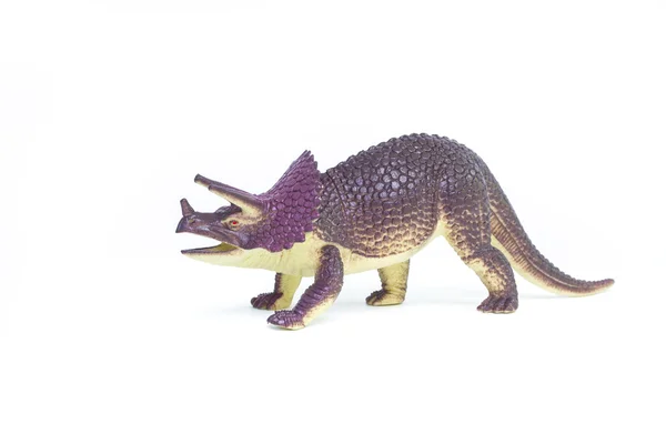 Brinquedo de dinossauro Triceratops — Fotografia de Stock