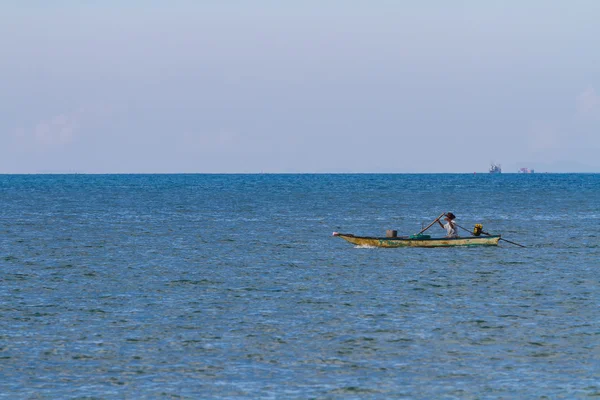 Barcă mică de pescuit — Fotografie, imagine de stoc