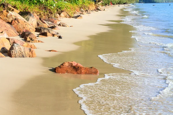 Khao Lan beach in evening light, Trat province, Thailand — Stock Photo, Image