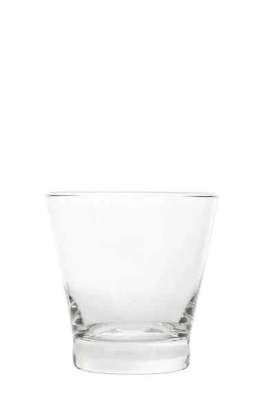 Vidrio aislado sobre fondo blanco — Foto de Stock