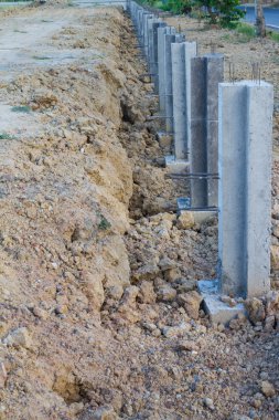 Toprak erozyonu önlemek için Beton İnşaat