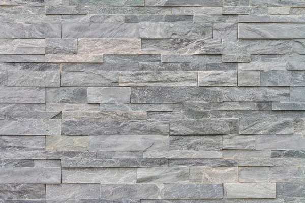 Pattern of decorative slate stone wall surface — Stock Photo, Image