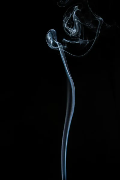 Abstract smoke on black background — Stock Photo, Image