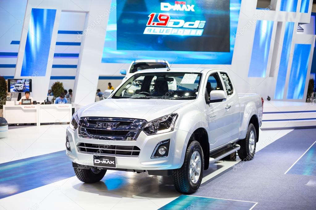 BANGKOK - DECEMBER 1, 2015 : New Isuzu D-max Hi-Lander on display at The 32nd Bangkok International Expo on December1, 2015 in Bangkok, Thailand