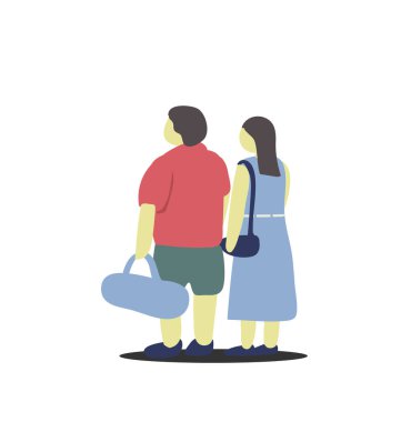 Tombul çift tatillerinde denize gider..