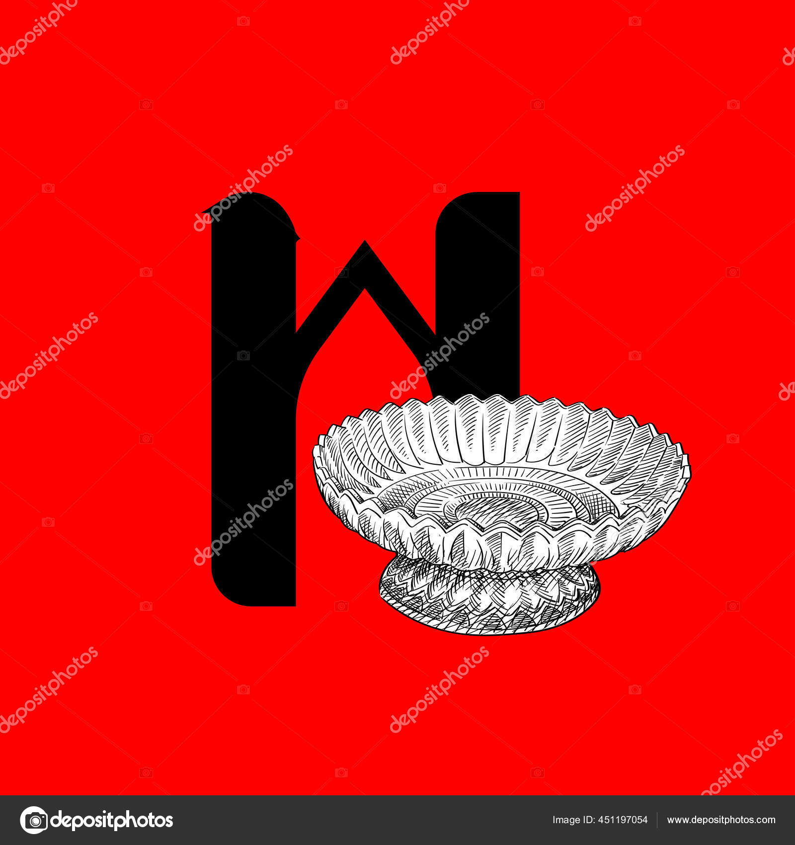 Thirtieth Letter Thai Alphabet Thai Style Pedestal Tray Which Meaning