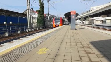 Soçi treni lastochka elektro treni