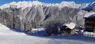 Sabah dağda gökyüzü gazprom sochi