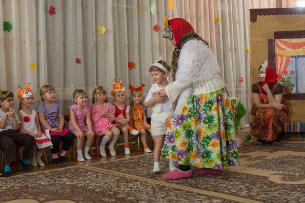 Дети в детском саду — стоковое фото