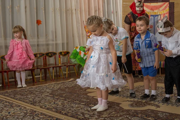 Bambini nella scuola materna — Foto Stock