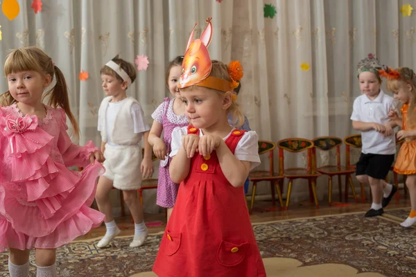 Kinderen op de kleuterschool — Stockfoto