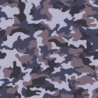 Kusursuz Ordu Kamuflaj Model Vektörü. Dekor ve Tekstil için askeri kamuflaj derisi. Tekstil kumaş baskı ve duvar kağıdı avlamak için ordu maskeleme tasarımı.