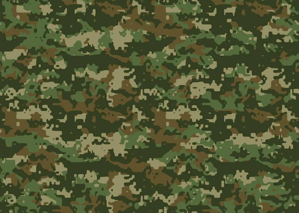 Vecteur Motif Peau Camouflage Militaire Abstrait Sans Couture Complet Pour — Image vectorielle