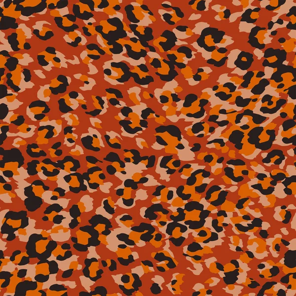 Patrón Completo Piel Animal Guepardo Leopardo Sin Costura Diseño Para — Archivo Imágenes Vectoriales