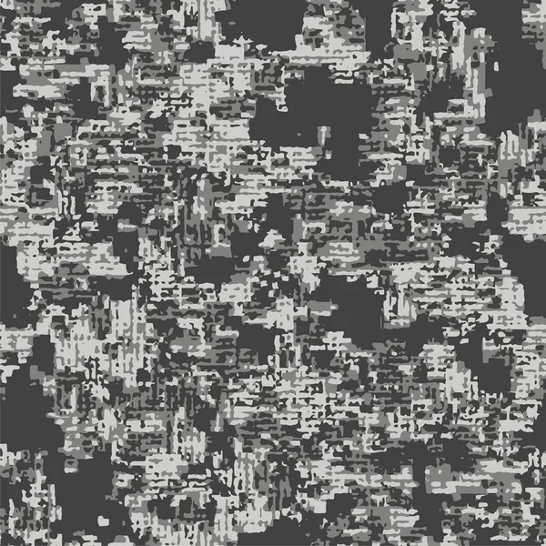 Повний Безшовний Шаблон Проблемної Текстури Монохромний Вектор Сукня Тканина Друк — стоковий вектор