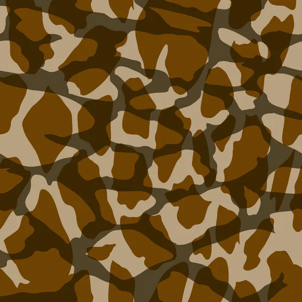 ベクトル内の完全なシームレスキリンの動物の皮膚パターン アパレル服のためのチーター Print Background — ストックベクタ
