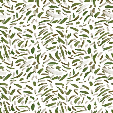 Dekor ve tekstil için kusursuz, soyut fırça darbeleri desen vektörü. Kızların erkek kıyafetleri için doku örneği. Tekstil için çok renkli duvar kağıtları. Moda tarzı kumaş baskısı.