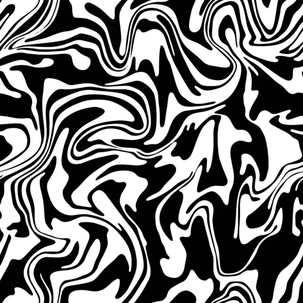 Полная Черно Белая Повязка Монохромный Вектор Печати Тканей Дизайн Текстиля — стоковый вектор