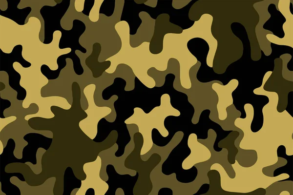 Vollständige Nahtlose Camouflage Textur Hautmustervektor Für Militärische Textilien Verwendbar Für — Stockvektor