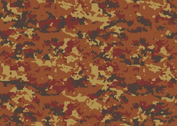 Full Seamless Camouflage Texture Skin Pattern Vector Military Textile Usable — Stock Vector