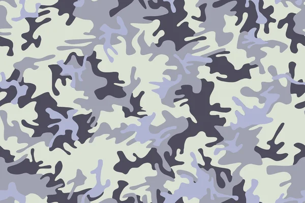Full Seamless Abstract Military Camouflage Skin Pattern Vector Decor Textile — Stock Vector