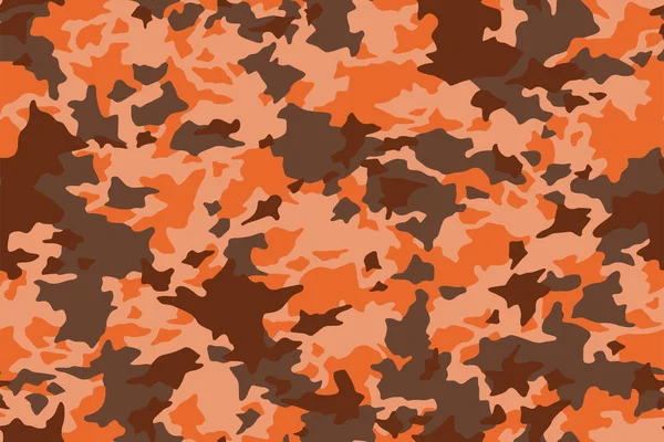 Vector Patrón Piel Camuflaje Militar Abstracto Sin Costuras Completo Para — Archivo Imágenes Vectoriales