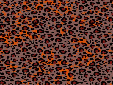 Kusursuz leopar çita hayvan derisi desenli. Tekstil kumaş baskısı için tasarım. Moda kullanımı için uygun.