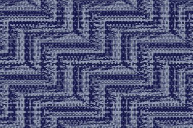 Dekorasyon için kusursuz soyut monokrom desen vektörü. Tekstil kumaş baskı ve duvar kağıdı için koyu mavi doku tasarımı. Moda ve ev tasarımı için Grunge modeli.