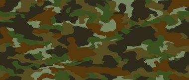 Tam kusursuz askeri kamuflaj tekstil için koyu doku deri desen vektörü. Ceket Pantolonu, Gömlek ve Şort için kullanılabilir. Kumaş baskısı ve duvar kağıdı avlamak için kirli ordu kamuflaj tasarımı.