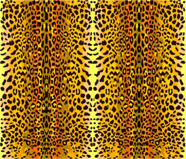 Kusursuz leopar çita hayvan derisi desenli. Kadınlar için dekoratif kumaş baskısı. Moda kullanımı için uygun.