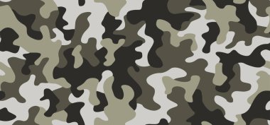 Kusursuz koyu askeri kamuflaj desen vektörü. Kızlar için koyu renk tasarımı, erkekler için tekstil kumaş ve duvar kağıdı baskısı. Moda ve ev tasarımı için tasarım.