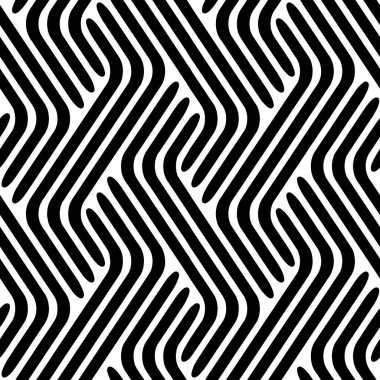 Tam Kusursuz Dikey Çizgiler Doku Deseni. Siyah ve Beyaz Vektör. Kadınlar Kumaş Parmak İzi Giydirir. Tekstil ve Ev Dekorasyonu için Tasarım. 